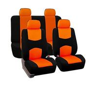 Waterproof Car Seat Cover Car Seat Cover Universal Cases Protector For Capri/For Escort/For Explorer 4x4/ For Festiva/For Fiesta/For Focus/For Focus For C-max(Orange)