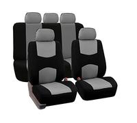 Waterproof Car Seat Cover Car Seat Cover Universal Cases Protector For Capri/For Escort/For Explorer 4x4/ For Festiva/For Fiesta/For Focus/For Focus For C-max(Red-Brown-Panel)