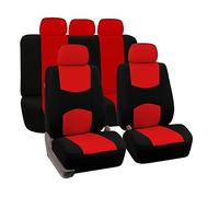 Waterproof Car Seat Cover Car Seat Cover Universal Cases Protector For Capri/For Escort/For Explorer 4x4/ For Festiva/For Fiesta/For Focus/For Focus For C-max(Red)