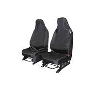 Waterproof Car Seat Covers, Semi Tailored Fit, Driver & Single Passenger Seat Set Compatible with small and medium cars NOT AIRBAG COMPATIBLE