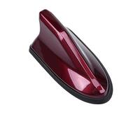 Waterproof Car Shark Antenna Stronger Signal Aerials/Fit For Nissan Qashqai X-Trail X Trail J11 T31 T32 /Fit For Opel Astra G Exterior Parts (Color : Dark Red)