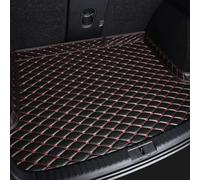 Waterproof Car Trunk Mat Cargo Liner Boot Carpets, Compatible with Nissan Bluebird 2016+,4-Black+Red