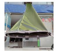 Waterproof Cargo Handling Slides, 1.5x20m Canvas Chute with Grommets for Roof Unloading, Ideal for Warehouse and Express Delivery Logistics