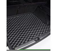 Waterproof Carpet For Skoda For Octavia A5 A7 Car Trunk Mats For Kodiaq For Superb For Wagon For Fabia For Rapid For Yeti For Combi For Karop(Carbon Fiber 4Pcs)