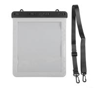 Waterproof Carrier for Tablets Perfect for Fun in the Sun and Water (White)