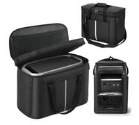 Waterproof Carry Bag for Power Station, Shockproof Case with Shoulder Strap & Handle, Fits Ecoflow Delta 3 Max for Camping, RV Trips, Emergency Use