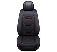 Waterproof Carseat Covers 1 Set 5 Seat Leather Car Seat Covers For Hyundai I30 Ix35 I20 I10 For Solaris For Creta I40 For Tucson For Kona For Terracan Coupe For Santa Fe For Accent(Black Red LINE,Stan