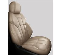 Waterproof Carseat Covers Car Genuine Leather Seat Covers For Skoda For Octavia 2 For Fabia For Superb 3 For Karoq For Tour For Kodiaq For Rapid 2017 For Spaceback MK2 For Yeti(Beige,Standard Edition)