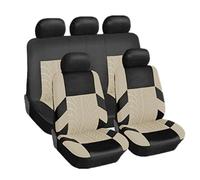 Waterproof Carseat Covers Car Seat Covers For Nissan For Qashqai J10 For Almera N16 For Note For Patrol Y61 For X-trail T31 Cover For Vehicle Seat(Beige)