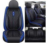 Waterproof Carseat Covers For Nissan For Qashqai J10 J11 Car Seat Cover For Juke For Murano Z51 For X Trail For Versa For Teana J32 For Almera For Classic G15 For Patrol Y61 For Kick(Black BLUE)