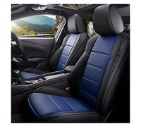 Waterproof Carseat Covers Leather Car Seat Cover Custom For Nissan For Patrol For Sunny For Quest For Terra For Navara For Nv200 For Paladin For Kicks For Maxima For Murano For Lannia(Black BLUE,B)
