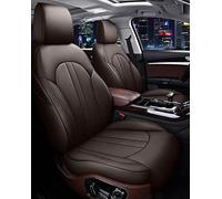 Waterproof Carseat Covers Leather Car Seat Cover Custom For Toyota 86 For Previa For Sienna For Venza For Fortuner Fj For Cruiser For Mark For Izoa For Avalon For Yaris For Verso(Coffee,Standard)