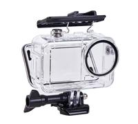 Waterproof Case for DJI Osmo Action 5 Pro/Action 4/3 Camera, Underwater 60M/196FT Deep Diving Housing PC + Tempered Glass Protective Shell with Bracket Accessories