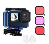 Waterproof Case for Go Pro Hero 13/Hero12 Black/Hero11 Black/Hero10 Black/Hero9 Black,Action Camera,196FT/60M Protective Underwater Diving Housing with Accessories for Hero13/12/11/10/9