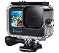 Waterproof Case for GoPro Hero 10/9 60M Underwater Protective Case for Hero 10/9 Black with Quick Release Bracket and Thumb Screw