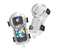 Waterproof Case for Insta360 X4 Air Camera, 50M Underwater Housing with Transparent Design, Shockproof Protective Cover for Snorkeling and Swimming Photography Accessories