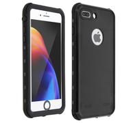 Waterproof Case for iPhone 7 Plus/8 Plus + Redpepper Tempered Glass Film -