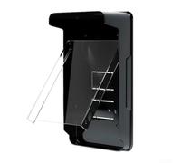 Waterproof Case for RFID Controller Black Protection Shell | All-weather protection, for rain snow sun shield, sl lack design, fits most keypads, secure mounting