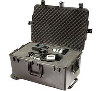 Waterproof Case Pelican Storm iM2975 Case With Foam (Black) | Watertight case with wheels, cubed foam and telescoping handle for photography, videography and travel
