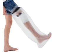 Waterproof Cast Cover leg- Child. Waterproof plaster cast cover for shower & bath. Full leg protectors: cast & bandage. Reusable cast protectors (tight seal, soft & comfortable). Leg cover for shower.
