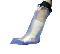 Waterproof Cast Cover, Shower Boot, Waterproof Boot for Showering, New Ringless Shower Waterproof Case for Leg Fractures and Wound Healing, Adult Short Leg 66cm (PVC)