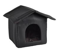 Waterproof Cat House, Weatherproof Cat Shelter, Pet Accessories Non-slip Enclosure for Ferals Multi-cat Winter Household Patio Balcony Camping Apartment