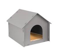 Waterproof Cat Shelter - Outdoor Pet Kennel, Thermal Kitten House, Enclosed Bed with Padded Mat, Winter Retreat for Garden Animals, Pet Furniture, Weatherproof Animal Den for Outdoor Use
