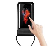 Waterproof Cellphone Pouch - Phone Protector Waterproof Bag - Adjustable Neck Lanyard Protector for Passport Wallet Storage Travel Swimming Pool Kayaking Boating Cruise Outdoor Sports Daily