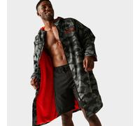 Regatta Waterproof Grey Camouflage Changing Robe, Size: L/XL