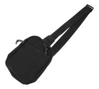 Waterproof Chest Bag Adjustable Sling Crossbody for Sports Activities | Polyester with Membrane, Black Finish, Reusable and Safe, Stylish Everyday Carry for Ages and Genders