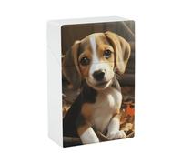 Waterproof Cigarette Case - 20 Capacity King Size Cigarette Box Cute Beagle Cigarettes Holder Case Portable Smoking Accessoriesfor Men/Women