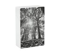 Waterproof Cigarette Case for Men Women Plastic The Oak Tree Cigarette Holder Box for 20pcs 85mm Size Portable Cigarette Pack Protector with Flip-Top Lid Ideal Gift for Smokers