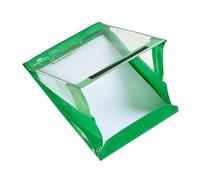 Waterproof Clipboard A4 Portrait by Paperdry, Green, Superior PVC Plastic with Cold Protection, Outdoor Covered Clip Board with Storage, A4 Waterproof Document Holder