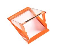 Waterproof Clipboard A4 Portrait by Paperdry, Orange, Superior PVC Plastic with Cold Protection, Outdoor Covered Clip Board with Storage, A4 Waterproof Document Holder