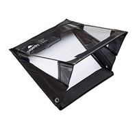 Waterproof Clipboard A5 Landscape by Paperdry, Black, Superior PVC Plastic with Cold Protection, Outdoor Covered Clip Board with Storage, A5 Waterproof Document Holder