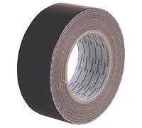 Waterproof Cloth Gaffer Tape Black 50MM, Gaffer Duct Cloth Tape, Qty X 1