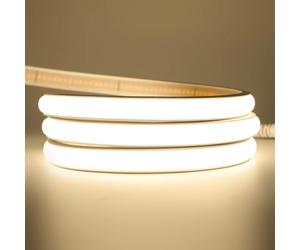 Waterproof COB LED Strip Light 12V 24V Flexible LED Neon Light 0.5-20M 320Leds H