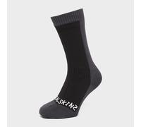 Waterproof Cold Weather Mid Length Sock - Grey, Grey M