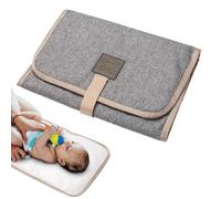 Waterproof Comfortable Portable Diaper Pad Changing Mat, Foldable Travel with Magic Stickers Diaper Pad, Thoughtful Design, Practical and Soft, for Journeys Newborns Home Outside
