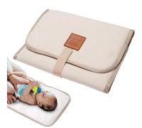 Waterproof Comfortable Portable Diaper Pad Changing Mat, Foldable Travel with Magic Stickers Diaper Pad, Thoughtful Design, Practical and Soft, for Journeys Newborns Home Outside