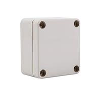 Waterproof Connection Box, Waterproof Dustproof Junction Box, Outdoor Electrical Enclosure for Indoor and Outdoor Electrical, Communications, Electronics, etc(65 * 60 * 35mm)