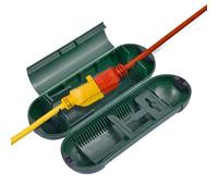 Waterproof Connection Box Weatherproof Extension Cord Safety Cover Electrical Extension Lead Outdoor Plug Box For Protect Garden Holiday Decorations, LED Strip Light, String Lights, Fountain