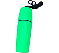 Waterproof Container Bottle Holder with Lanyard - Floating Dry Box for Kayak, Canoe, Boat, Diving, and Snorkeling - Watertight Plastic Case with Hook and O-Ring Seal for Outdoor Activities（Green）