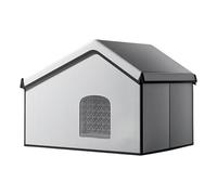 Waterproof Cooling Pet Shelter - Outdoor Cat Ice Box House Summer Cabin | Folding Cooling House with Vent for Lawn Garden Balcony Living Room Access