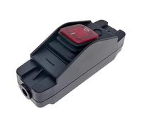 Waterproof Cord Button - 30A Cut Off Switched | 220V On Off Button with LED Indicator Light for Outdoor Equipment, Appliances, Lamps, Home, Business, Indoor Wiring, Large Heater