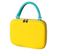 Waterproof Cosmetic Bag - EVA Travel Organizer, Compact Makeup Pouch | Ideal For Women On Business Trips, Family Getaways, Colleagues Or Am , yellow, Se référer au descriptif, Refer to