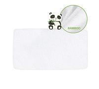 Waterproof Cot Bed Mattress Protector, Viscose Terry Towel Mattress Cover 70x140cm for Toddler, Baby Bed