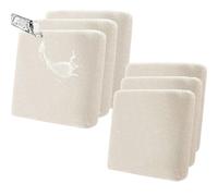 Waterproof Couch Cushion Cover: 6Pcs Outdoor Cushion Covers Magic Sofa Cover with Elastic Bottom Spandex Fabric Furniture Protector Suitable for Sofa Pets (Beige)