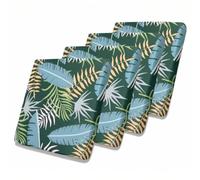 Waterproof Couch Cushion Cover: Printed 4Pcs Outdoor Cushion Covers High Elastic Non-Slip Magic Sofa Cover Solid Color Patio Cushions For Outdoor Furniture Suitable for Kids, Pets (Pattern-1)