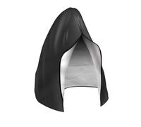 Waterproof Cover For Garden Hanging Chair Patio Hanging Egg Chair Cover Waterproof Windproof Swing Protector Zipper Buckle For Outdoor Wicker Single/Double Seat(Black,200x230CM)